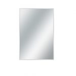 Homeroots - 36" Silver Metal Accent Mirror