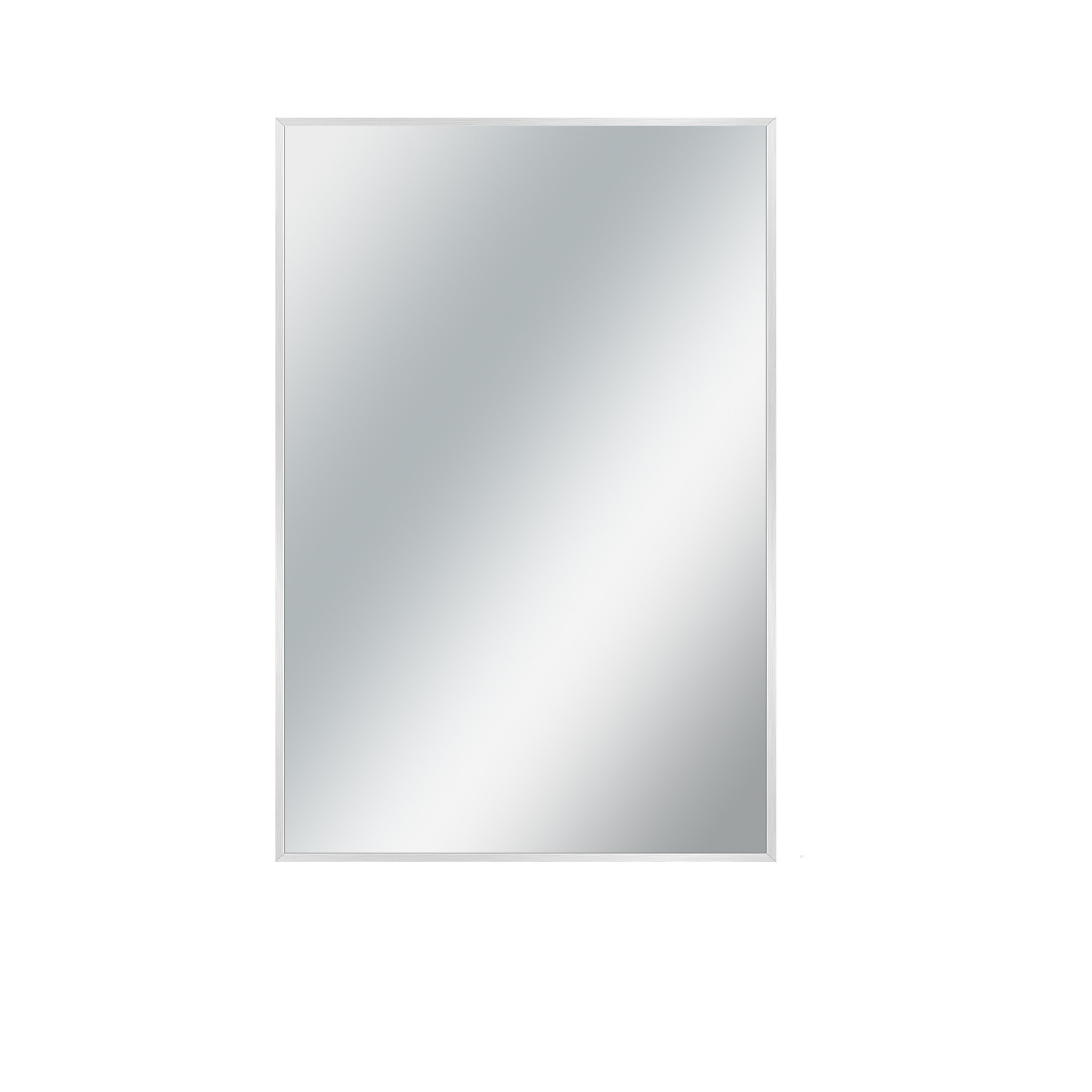 397153_9_PzSCBQWU Homeroots - 36" Silver Metal Accent Mirror - Image 1