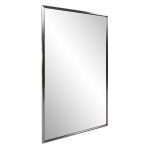 Homeroots - 36" Gray Metal Framed Accent Mirror - Image 2