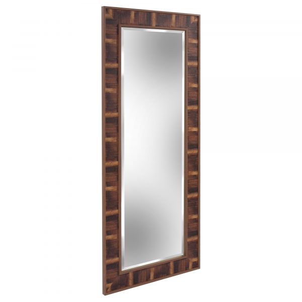 Homeroots - 60" Gray Plastic Framed Full Length Hanging Mirror - Image 2