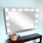 Homeroots - 28" White Wood Framed Accent Mirror - Image 3