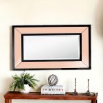 Homeroots - 26" Rose Gold Wood Framed Accent Mirror - Image 2