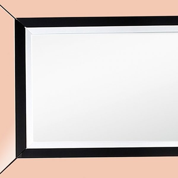 Homeroots - 26" Rose Gold Wood Framed Accent Mirror - Image 7