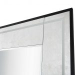 Homeroots - 32" Silver Wood Framed Accent Mirror - Image 6
