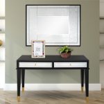 Homeroots - 32" Silver Wood Framed Accent Mirror - Image 9