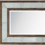 Homeroots - 32" Brown Wood Framed Accent Mirror - Image 8