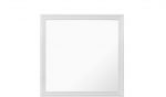 Homeroots - 38" White Square Wood Framed Accent Mirror - Image 2