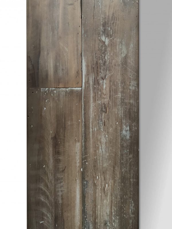 Homeroots - 75" Brown Wood Framed Leaning Accent Mirror - Image 3