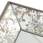 Homeroots - 20" Silver Glass Framed Accent Mirror - Image 6