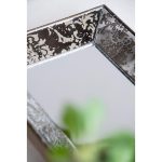 Homeroots - 24" Silver Glass Framed Accent Mirror - Image 4