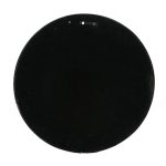 Homeroots - 24" Dark Brown Distressed Wood Round Framed Accent Mirror - Image 3