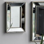 Homeroots - 18" Silver Beveled Glass Framed Accent Mirror - Image 6