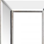 Homeroots - 18" Silver Beveled Glass Framed Accent Mirror - Image 5