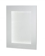 Homeroots - 32" Silver Lighted Frame Accent Mirror - Image 2
