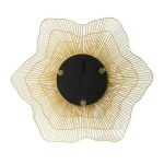 Homeroots - 27" Gold Floral Sunburst Iron Framed Accent Mirror - Image 5