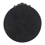 Homeroots - 32" Gold Crowned Top Iron Framed Accent Mirror - Image 4