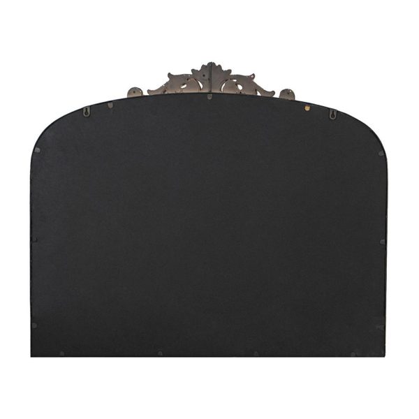 Homeroots - 31" Gold Arch Iron Framed Accent Mirror - Image 3