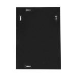 Homeroots - 28" Black Metal And Glass Mosaic Framed Accent Mirror - Image 3