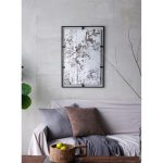 Homeroots - 32" Black Iron Framed Antiqued Glass Accent Mirror - Image 9