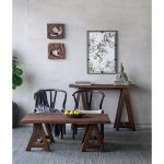 Homeroots - 32" Black Iron Framed Antiqued Glass Accent Mirror - Image 8