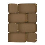 Homeroots - 32" Gold Iron Framed Accent Mirror - Image 4