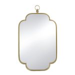 Homeroots - 36" Gold Novelty Iron Framed Accent Mirror - Image 2