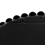 Homeroots - 32" Black Round Iron Framed Accent Mirror - Image 4