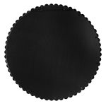 Homeroots - 32" Black Round Iron Framed Accent Mirror - Image 3