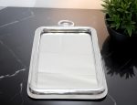 Homeroots - 18" Silver Aluminum Framed Accent Mirror