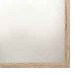 Homeroots - 40" Natural Square Wood Framed Accent Mirror - Image 4