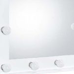 Homeroots - 26" White Metal Framed Mounted Accent Mirror - Image 5
