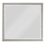 Homeroots - 36" Square Wood Framed Mounted Dresser Mirror - Image 3