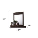 Homeroots - Mahogany Rectangle Dresser Mirror - Image 6