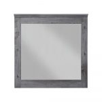 Homeroots - 38" Square Wood Framed Mounted Dresser Mirror - Image 2
