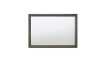 Homeroots - 32" Gray Wood Framed Mounted Dresser Mirror - Image 2
