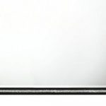 Homeroots - 35" Black Wood Framed Mounted Dresser Mirror - Image 7