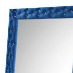 Homeroots - 74" Blue Square Wood Framed Mounted Accent Mirror - Image 5