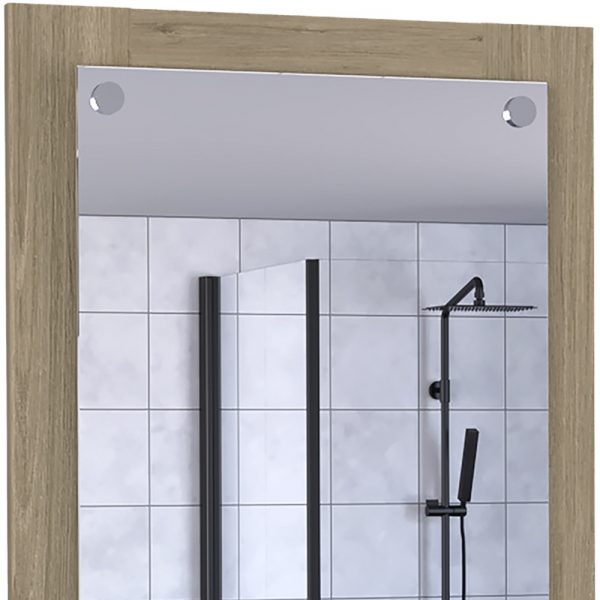 Homeroots - 28" Wood Framed Bathroom Vanity Mirror - Image 4