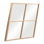 Homeroots - 41" Gold Diamond Steel Framed Accent Mirror - Image 8