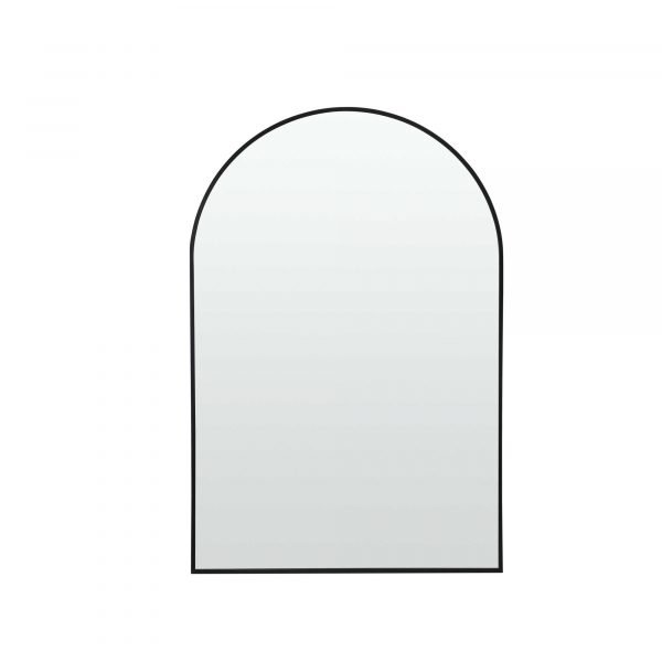 Homeroots - 39" Black Arch Metal Framed Bathroom Vanity Mirror - Image 2