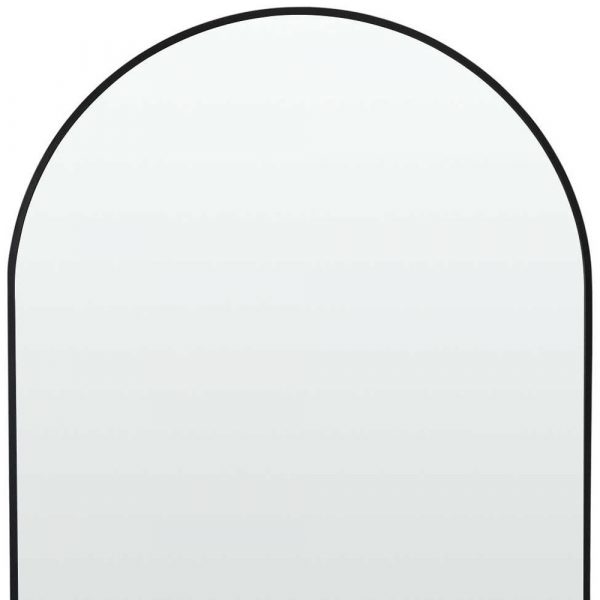 Homeroots - 39" Black Arch Metal Framed Bathroom Vanity Mirror - Image 4