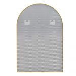 Homeroots - 39" Gold Arch Metal Framed Bathroom Vanity Mirror - Image 3