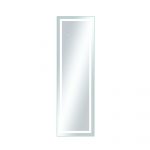 Homeroots - 63" White Lighted Metal Framed Bathroom Vanity Mirror - Image 4