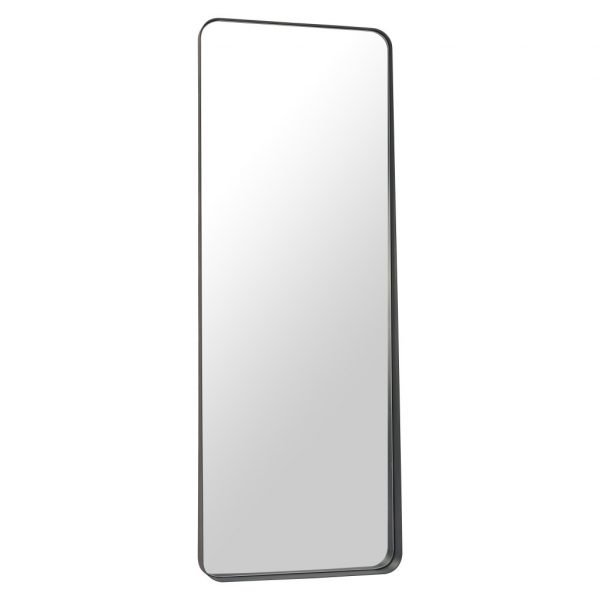 Homeroots - 66" Black Steel Framed Full Length Mirror - Image 4