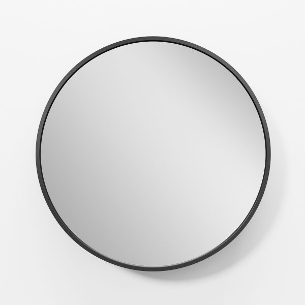 Homeroots - 24" Black Round Metal Framed Mirror Set - Image 4