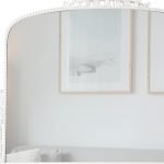 Homeroots - 35" White Arch Framed Accent Mirror - Image 4