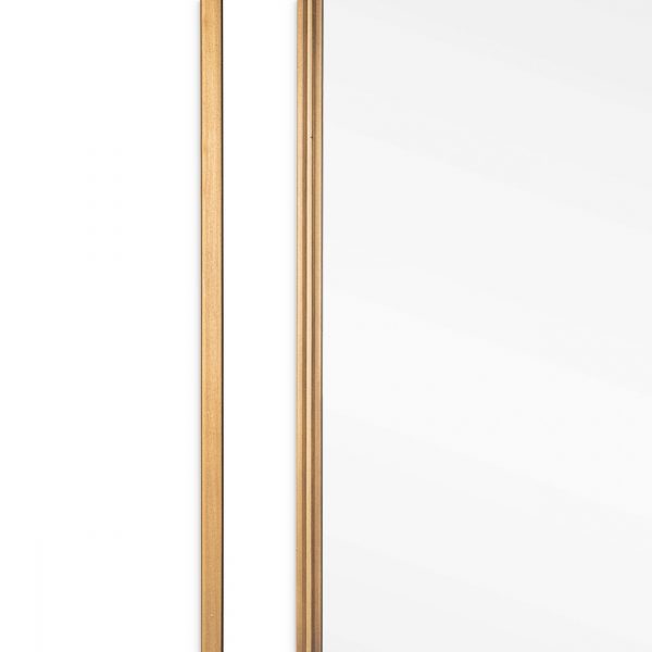 Homeroots - 22" Gold Metal Square Accent Mirror - Image 5