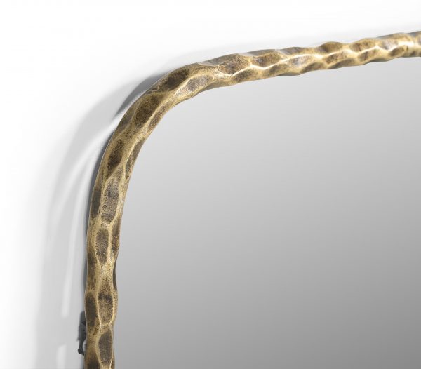 Homeroots - 48" Brass Iron Framed Accent Mirror - Image 4