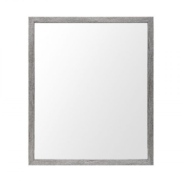 Homeroots - 26" Gray Framed Bathroom Vanity Mirror - Image 2