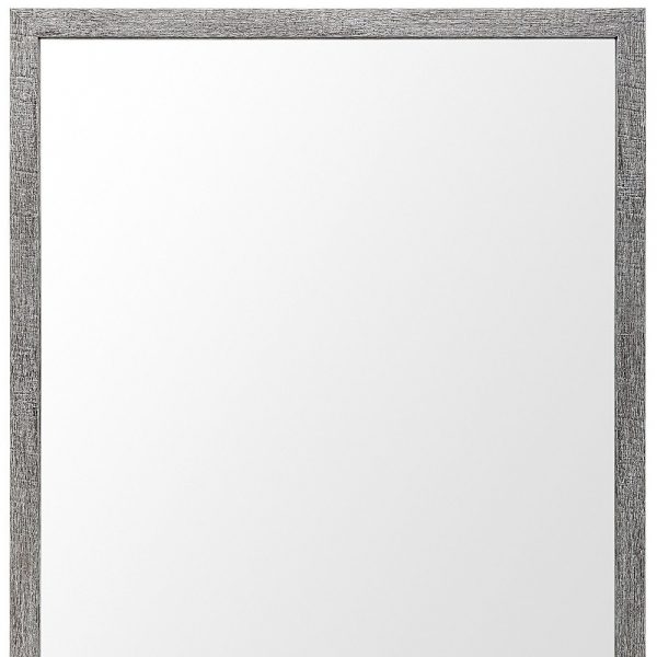 Homeroots - 26" Gray Framed Bathroom Vanity Mirror - Image 4
